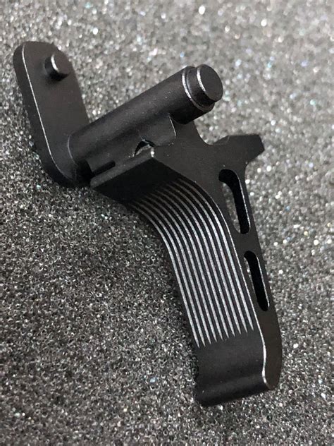 Bomber CNC Aluminum Dual Adjustable Flat Trigger for SIG M17 / M18 / P – Boomarms