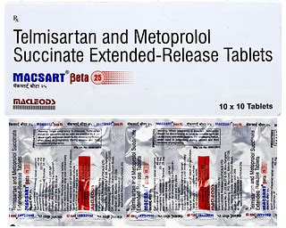Macsart Beta 25 Tablet 10: Uses, Side Effects, Price & Substitutes