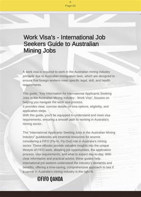 Intro to INTERNATIONAL WORKERS SEEKING MINING JOBS IN AUSTRALIA – FIFO Q and A | Mining ...