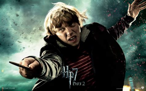 W3 Annuaire fonds d'écran & wallpaper Harry Potter HP7 Ron Weasley ...