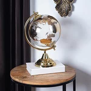 The Artment's golden Aurora Terra Glass Globe 4" Ideal for Home Decor ...