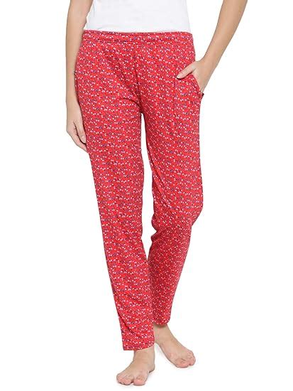 Buy UZARUS Women’s Cotton Gym Sports Lowers Running Sleep Pyjamas Night ...