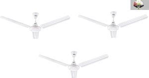 USHA RACER Pack of 3 900 mm 3 Blade Ceiling Fan Price in India - Buy ...