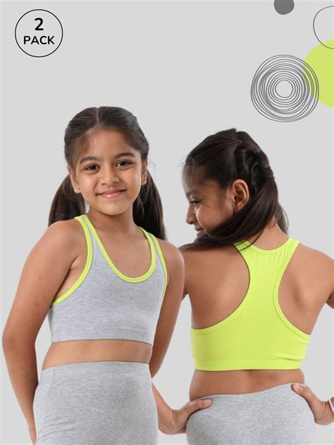 Girls Racerback Trainer Bra, Pack of 2 | Non-Padded – mackly