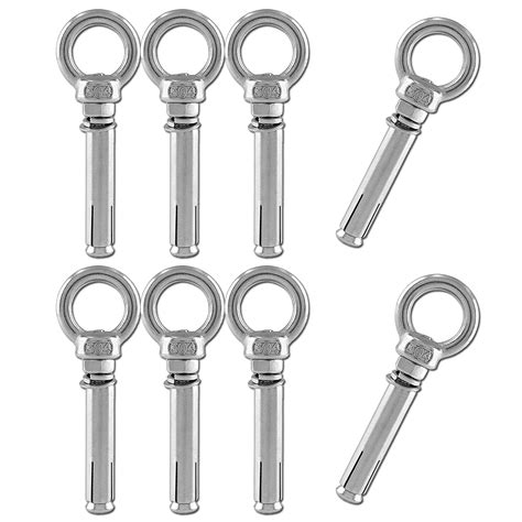 Buy Eyebolt Bolt Stainless Steel Wall Concrete Brick Anchor Expansion ...