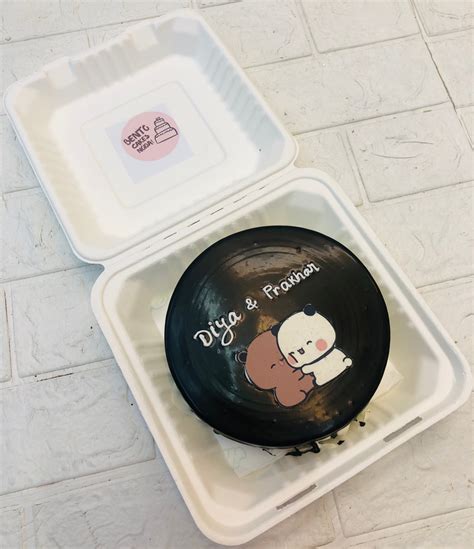 Bubu Dudu Theme Couple Bento Cake – Bento Cakes Noida