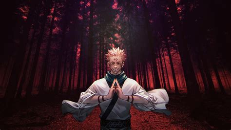 7620x4320 Resolution Jujutsu Kaisen Sukuna HD Cool Art 7620x4320 Resolution Wallpaper ...