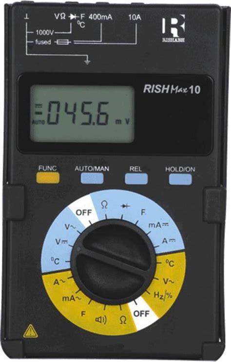 RISHABH MAX 10 Digital Multimeter Price in India - Buy RISHABH MAX 10 ...