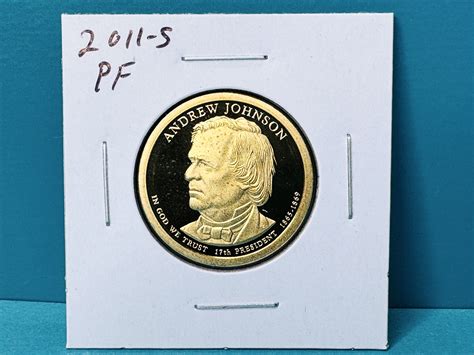 2011-S Proof Andrew Johnson Presidential Dollar - For Sale, Buy Now ...
