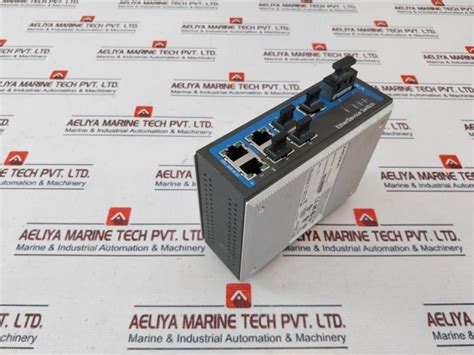 Moxa Eds-308-m-sc Unmanaged Ethernetdevice Switch Rev: 2.1 12-48Vdc ...