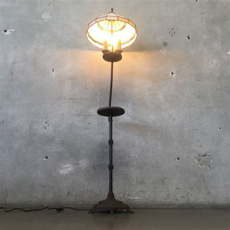 Antique Iron Floor Lamp