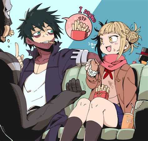toga himiko, dabi, twice, and mr. compress (boku no hero academia ...