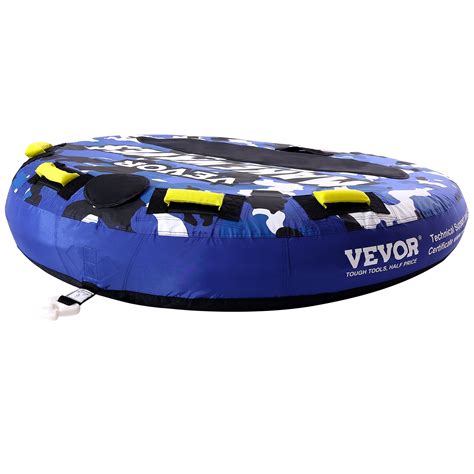 VEVOR Towable Tube for Boating, 340 lbs, 1-2 Riders Inflatable Boat ...