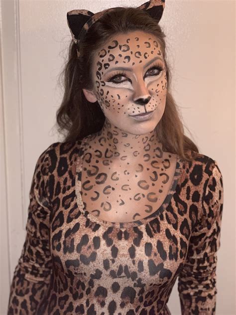 cheetah makeup halloween