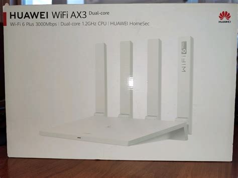 Huawei AX3 Dual Core Wi-Fi 6 Plus 3000 Mbps Ws7100 4 Port Router ...