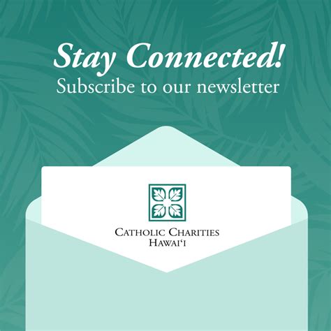 Join our mailing list - Catholic Charities Hawaiʻi