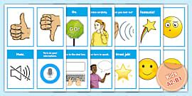 Communication Fans for Self-Assessment
