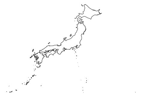 Japan Map Outline 的图像结果