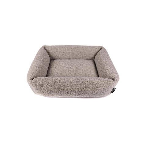 Lex&Max New York teddy - Hondenmand - M90x70cm - Zand | wehkamp