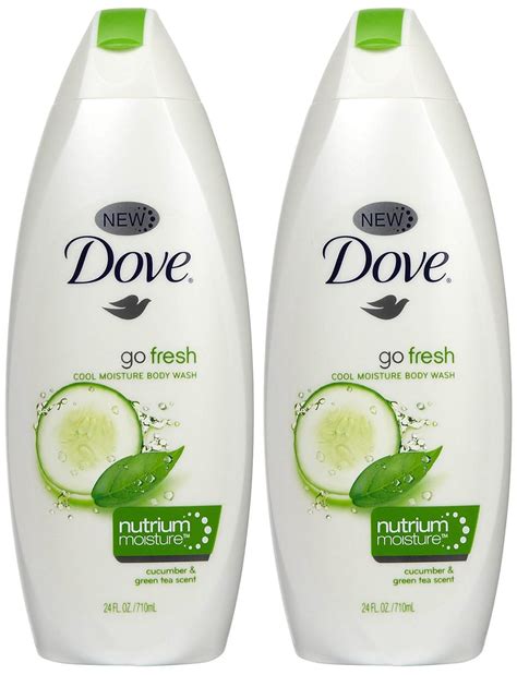 Buy Dove Go Fresh Body Wash, Cool Moisture, 24 oz, 2 pk Online at Low ...