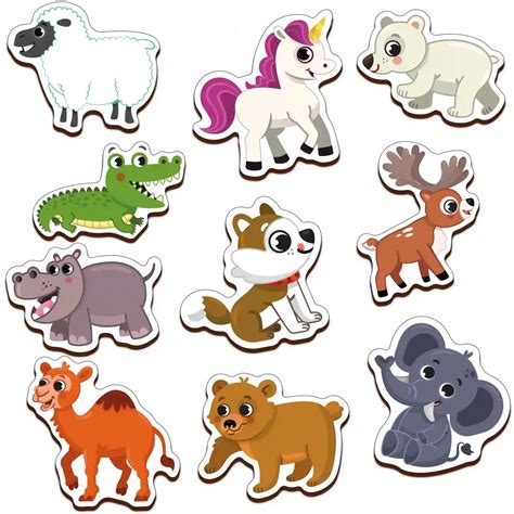Animal Fridge Magnetic Set of 10 2+ Years – YaY Play