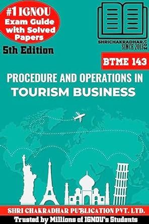 Buy IGNOU BTME 143 Help Book Procedure and Operations in the Tourism ...