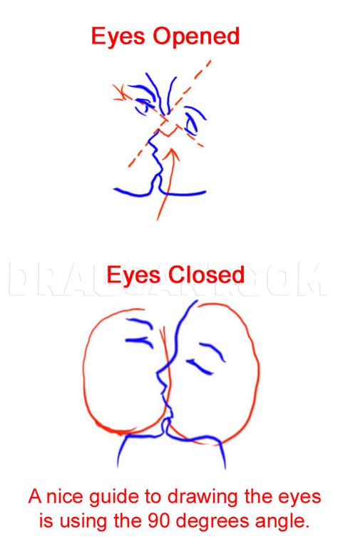 How To Draw Kissing Lips Anime | Lipstutorial.org