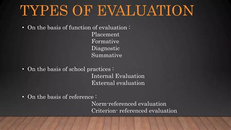 Norm referenced and criterion-referenced evaluation | PPTX
