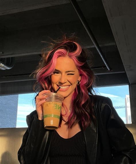 Peekaboo Hair Streaks