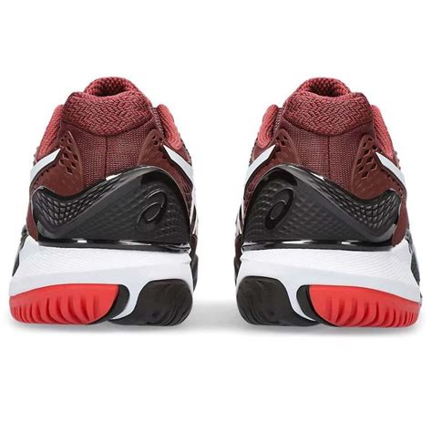 Asics Gel-Resolution 9 Tennis Shoes (Antique Red/White) – Sportswing.in
