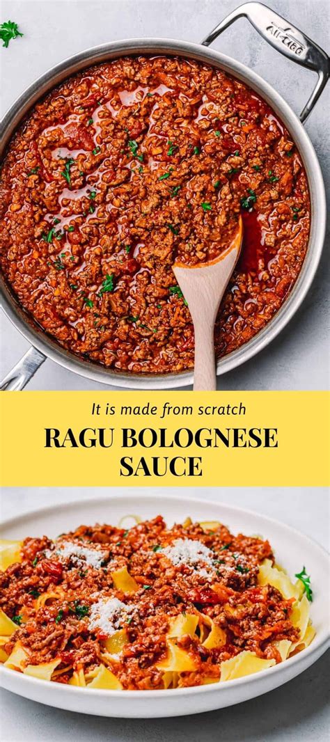 Ragu pasta sauce – Artofit