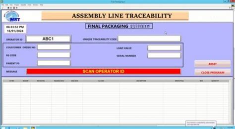 Production Monitoring System - Product Traceability System-LabVIEW ...
