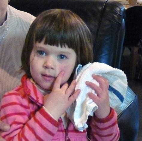 The Blue Elephant: Sophia Shows You How to Ice a Bruised Cheek, as She Happens to Have One