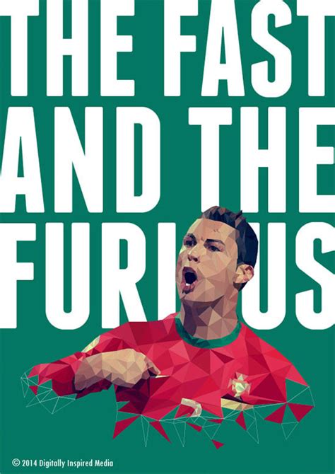 2014世界杯顶级球星海报设计欣赏 - PS教程网