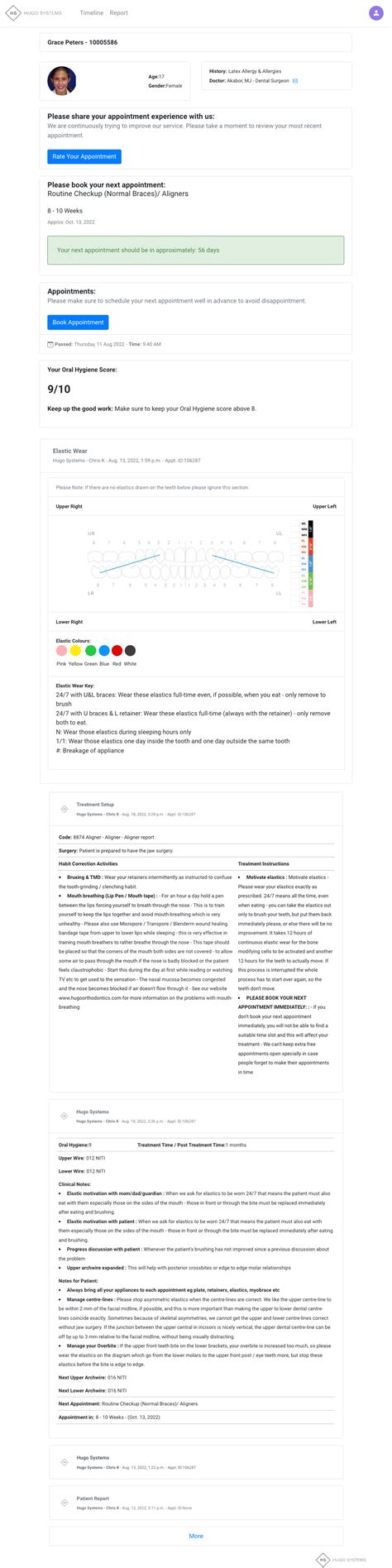 Patient Portal - About Hugo Systems