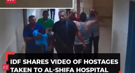 idf: Gaza war: IDF shares proof of Hamas taking hostages into Al-Shifa ...