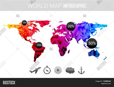 3D World Map Vector 的图像结果