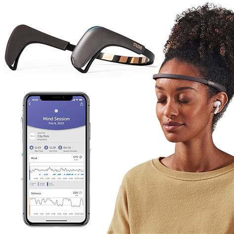 Buy MUSE MU-03-GY-ML Plastic Brain Sensing Headband, Bluetooth - Black ...
