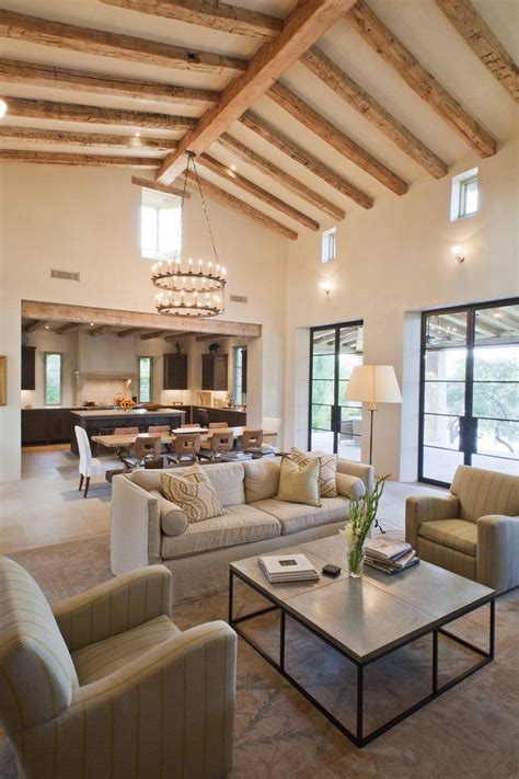 kitchen and living room open concept