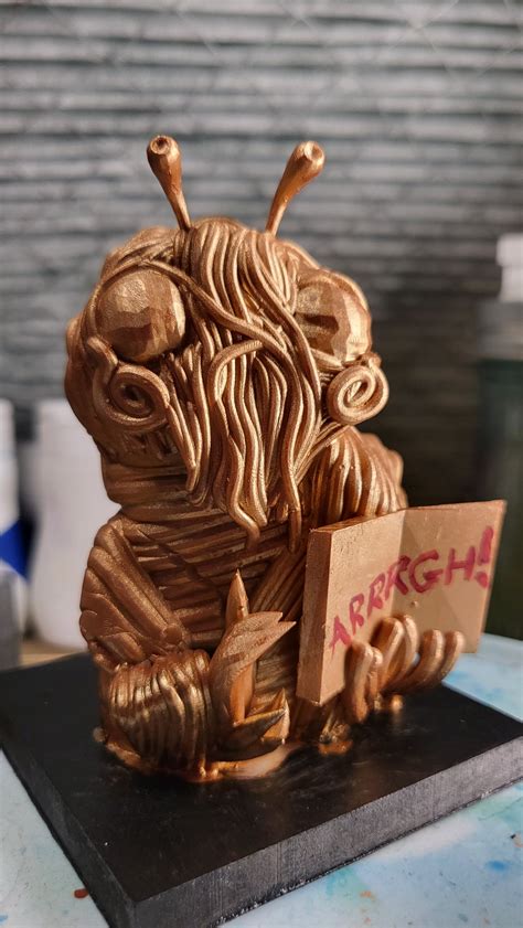 3D printable Flying Spaghetti Monster Preach • made with Anycubic・Cults
