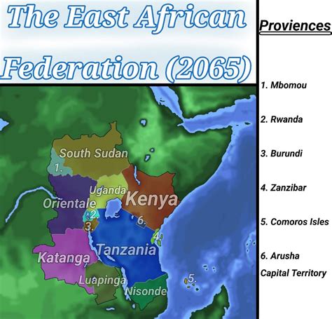 The East African Federation, an expanding power. (Yet another art test ...
