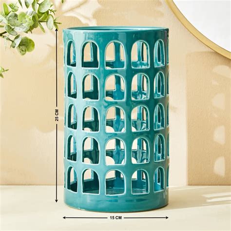 Buy Splendid Townsquare Xian Ceramic Candle Holder from Home Centre at ...