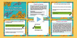 Year 5 NAPLAN Reading Practice PowerPoint | NAPLAN Support