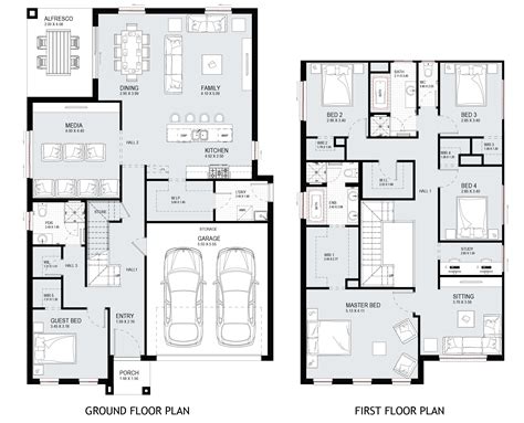 250 Sqm House Design Floor Plan