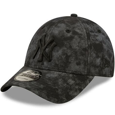 New Era Mens New York Yankees 9FORTY MLB Textured Camo Baseball Cap ...