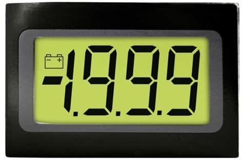 SP 400-BLUE Lascar | Lascar Digital Voltmeter DC, LCD Display 3.5 ...