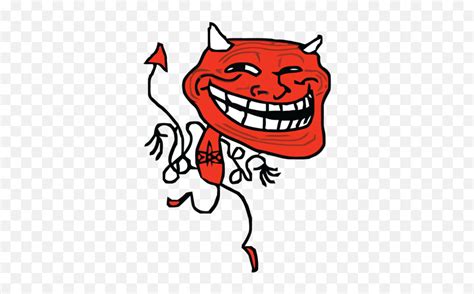 Download Hd Derpina Fap - Troll Face Devil Png Demon Troll Face Png ...