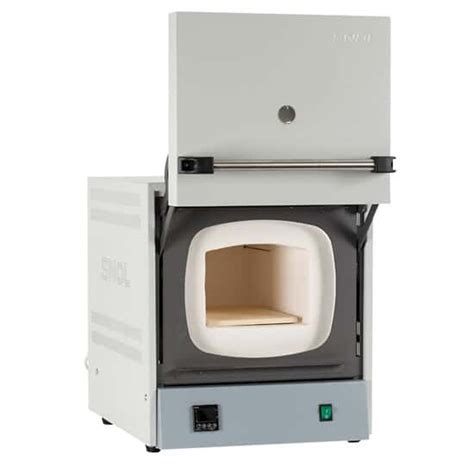 SNOL 8.2/1100 LHM01 Muffle Furnace, 8.2 L, Upward Opening Door, 230V ...