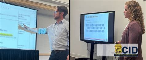 Two Army CID Crime Lab Experts Present at Regional Conference | Article ...