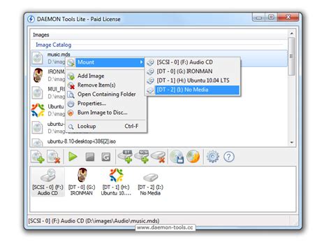 DAEMON Tools Lite: 당사의 최상급 무료 이미징 소프트웨어 - DAEMON-Tools.cc